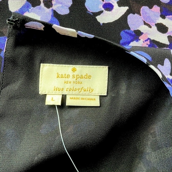 Kate Spade Hydrangea Double Layer Tank Large New with tags! - Picture 10 of 16